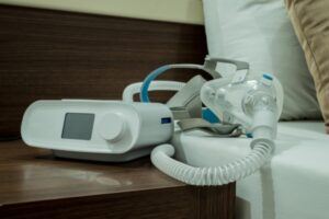 CPAP machine requires electricity