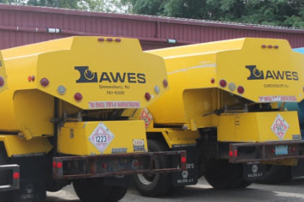 Lawes Company Heating Oil Delivery Trucks