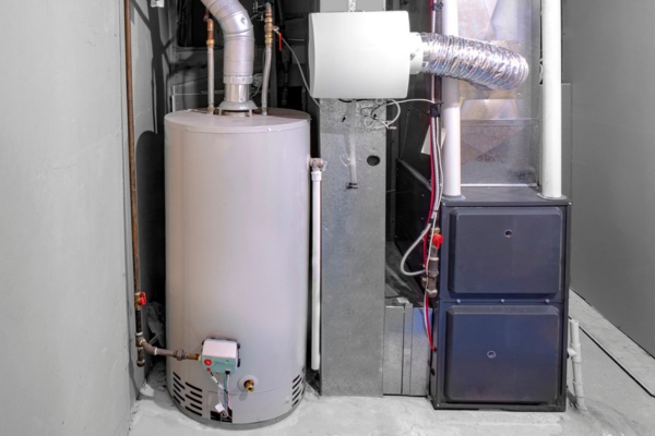 residential furnace installed