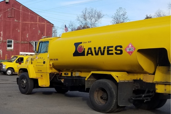 Lawes Company oil delivery truck