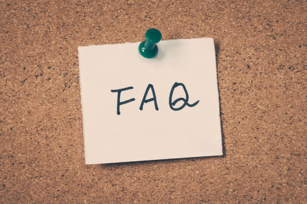 FAQ on a sticky note depicting questions about home heating myths