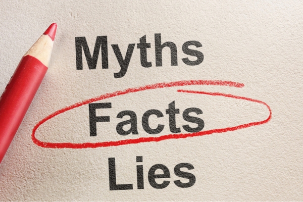 myths facts lies with facts encircled depicting home heating